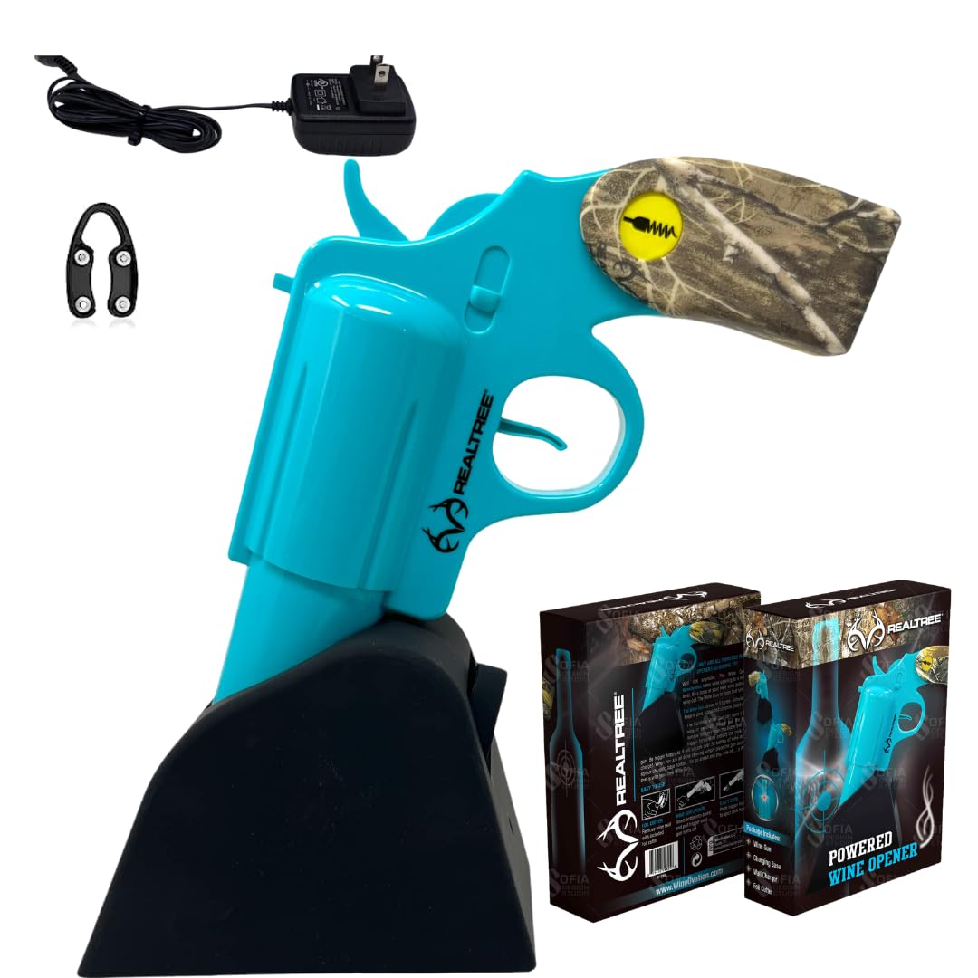 Amazon.com: Realtree® Electric Gun Wine Bottle Opener - Open your
